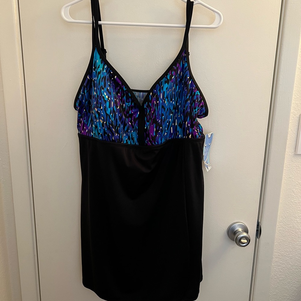 Ladies One Piece Swim Dress